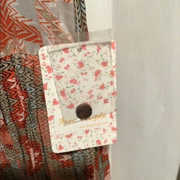 NWT Free people rayon gorgeous float mini dress tunic top M cotton slip - Picture 9 of 11